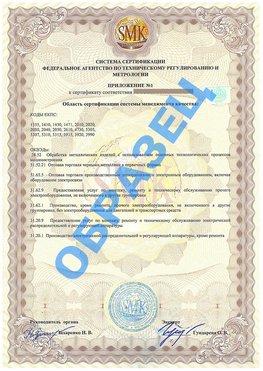 Приложение 1 Северск Сертификат ГОСТ РВ 0015-002
